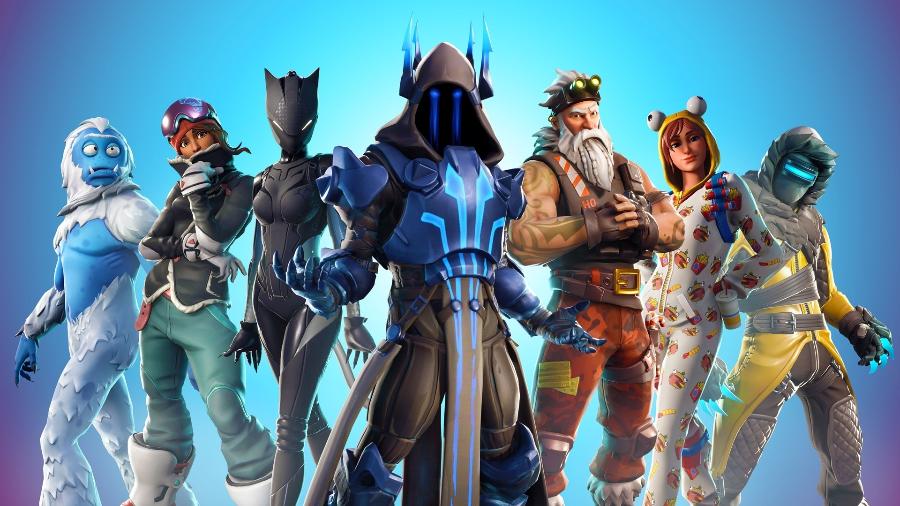 As principais skins da sétima temporada de "Fortnite" - Divulgação