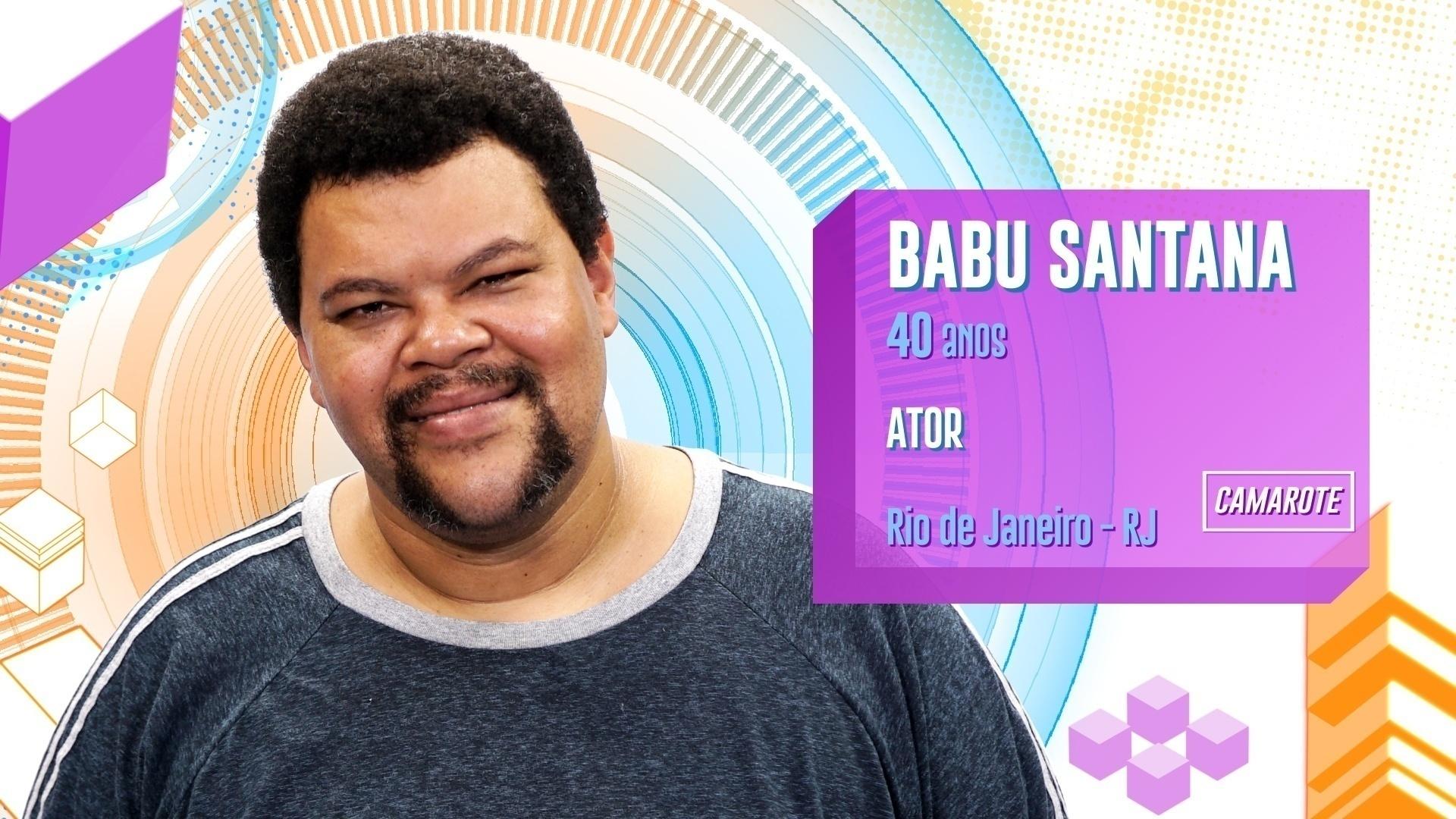 bbb20 - Babu Santana - Divulgação/TV Globo