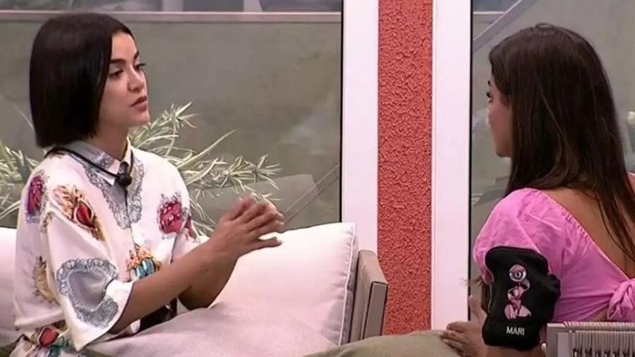 Manu e Mari tentam manter DR complicada no Big Brother Brasil. Mas aqui estão dicas para uma conversa mais eficiente - Reprodução/TV Globo