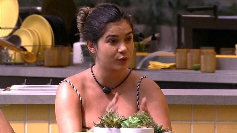 Gizelly durante o BBB 20 - Reprodução/Globoplay