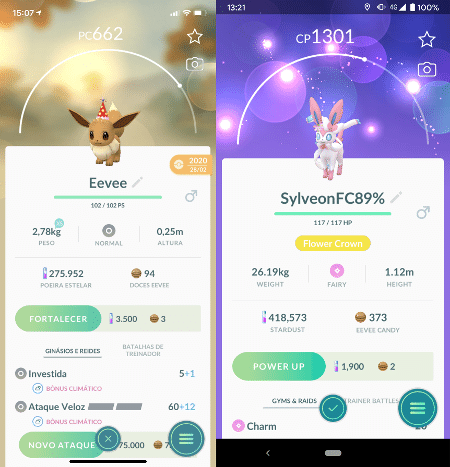 Como Evoluir Eevee para Sylveon em Pokémon GO