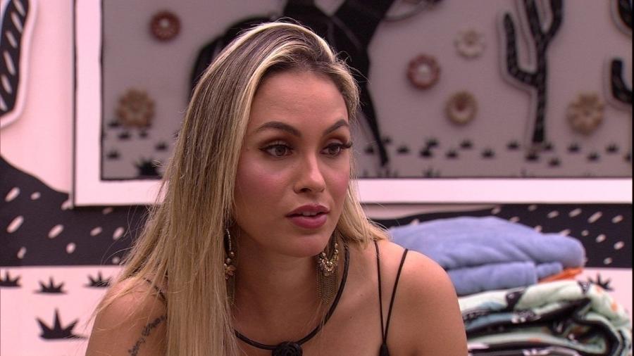 Ex-sister desmentiu affair dentro do reality show - Reprodução/TV Globo