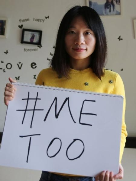Em 2017, Sophia Huang Xueqin, jornalista freelance, divulgou o movimento #MeToo na China -  Thomas Yau/South China Morning Post via Getty Images