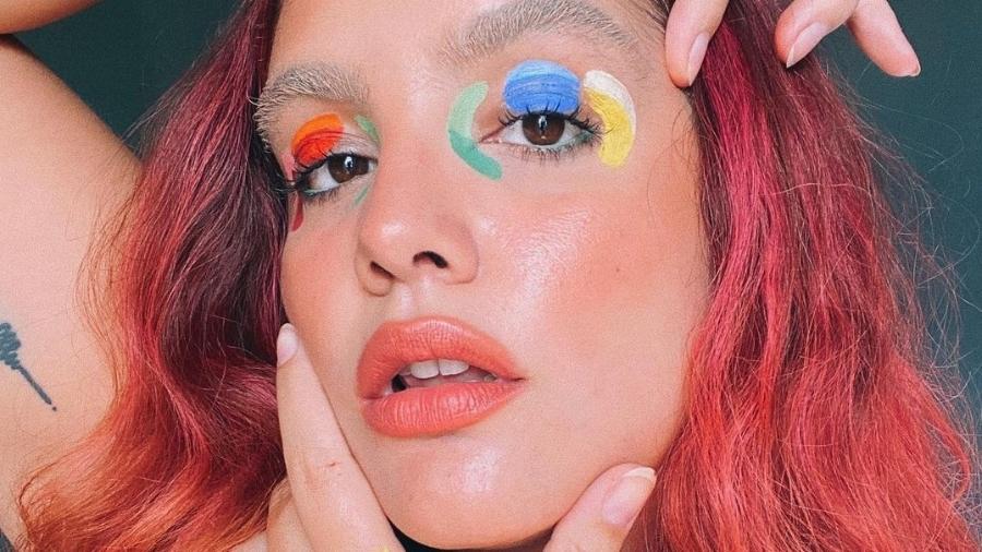 Brenda Hermínia é maquiadora e criadora de conteúdo digital. Para ela, maquiagem é ferramenta para criar arte sobre a pele - Reprodução/Instagram