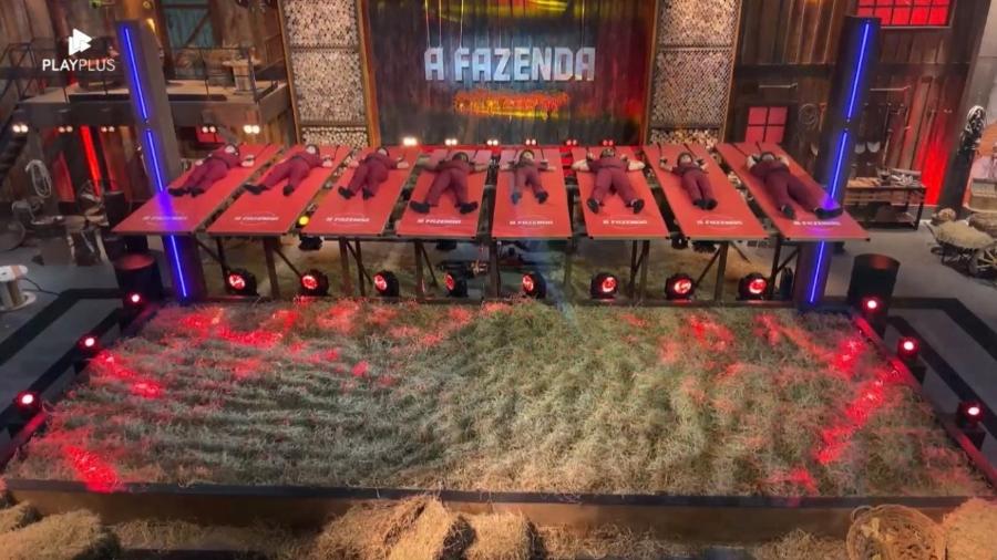 A Fazenda 2022: Peões enfrentam prova de resistência - Reprodução/PlayPlus