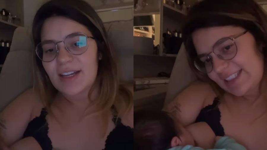 Viih Tube contou que filha não dormiu devido as cólicas - Reprodução/Instagram