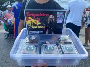 Copo e até brigadeiro: vendedores apostam em produtos especiais da Madonna