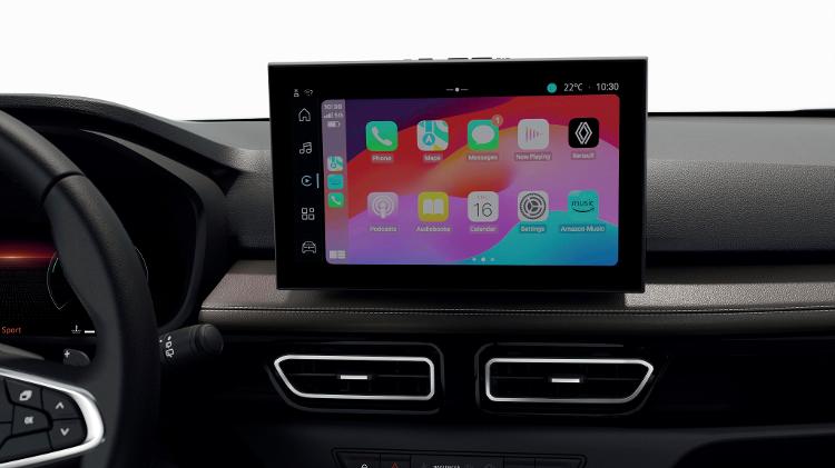 Renault ouviu clientes e aumentou de sete para dez polegadas o tamanho da tela da central multimídia