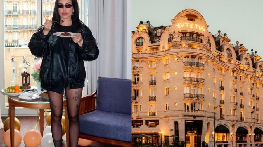 Cleo celebrou seu aniversário em Paris