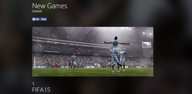 "FIFA 15" foi o game mais comentado no ano na rede social seguido por "Mortal X" - Divulgação