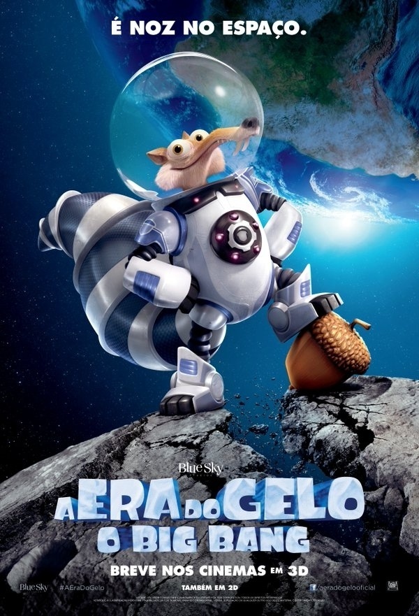 Pôster do filme "A Era do Gelo: O Big Bang" - Divulgação