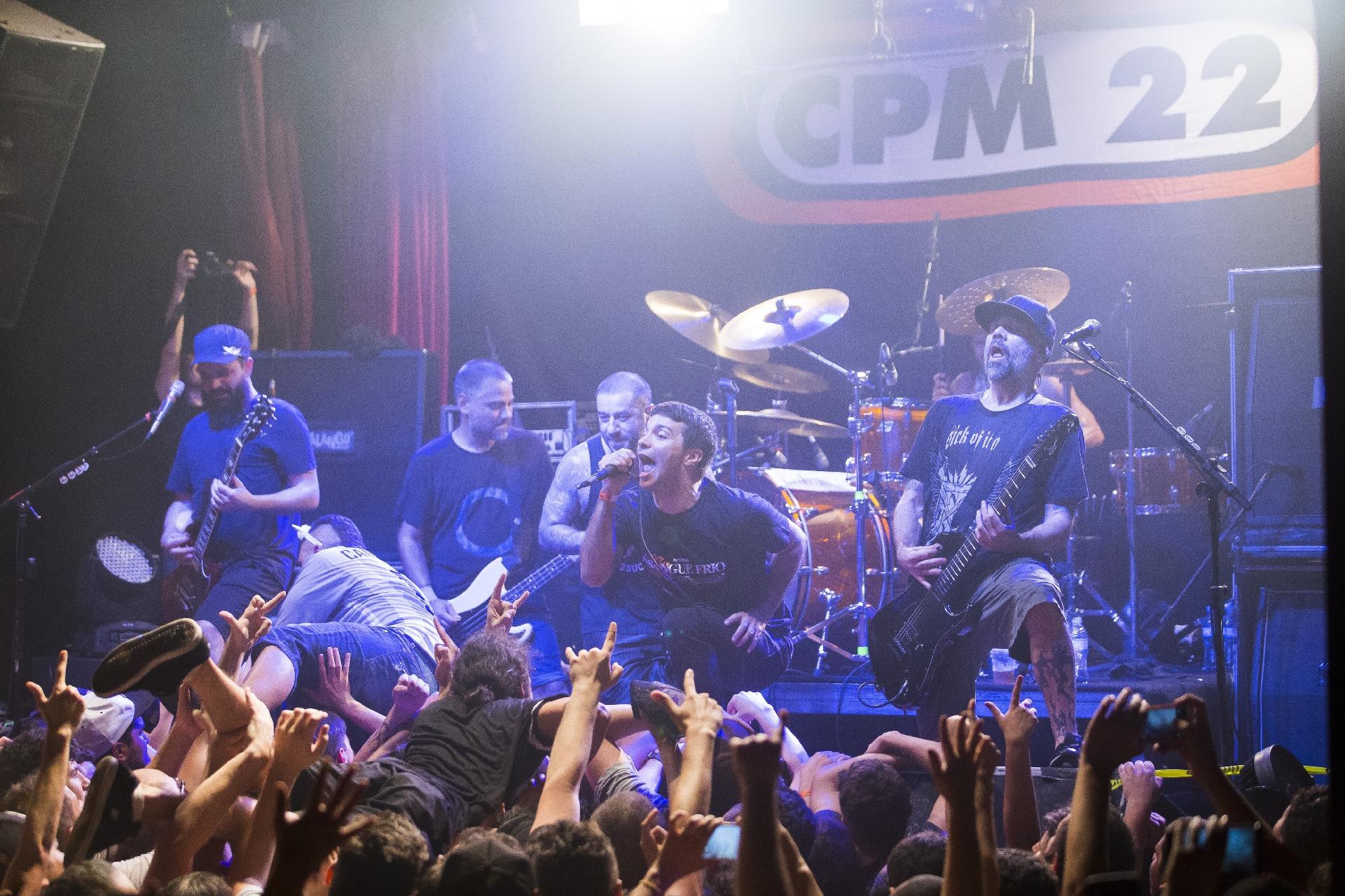 Show do CPM 22 no Hangar 110, em São Paulo - Marcelo Justo/UOL