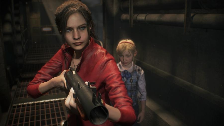 Claire Redfield em Resident Evil 2 - Divulgação