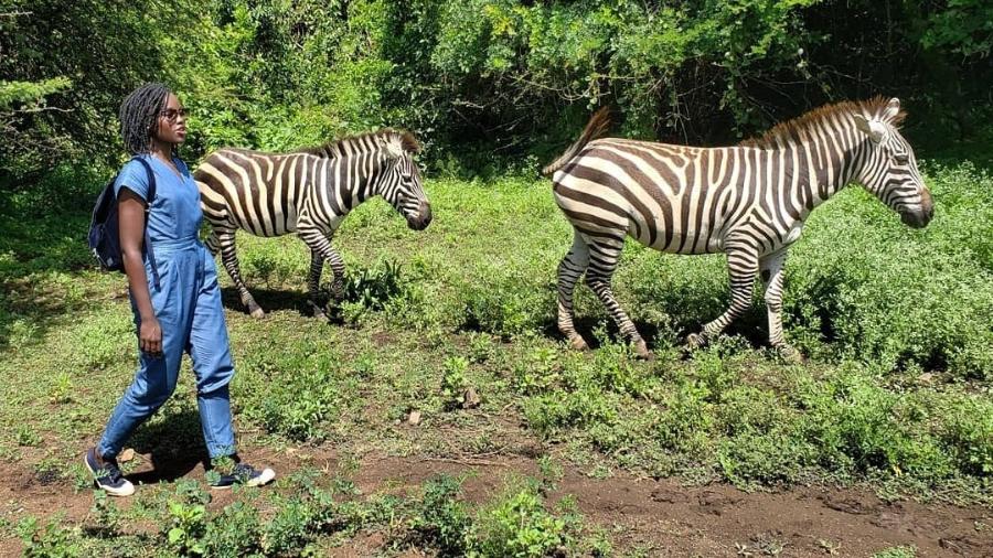 Lupita Nyong"o em Kisumu, no Quênia - Reprodução/Instagram
