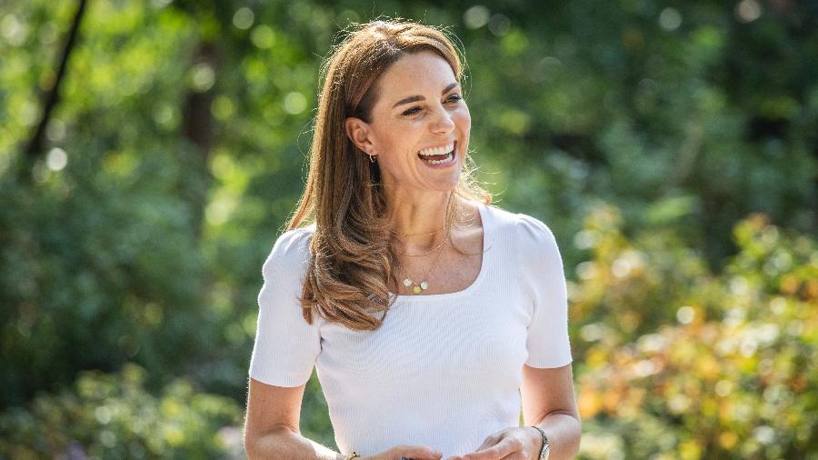 Kate Middleton apareceu em evento com colar em homenagem aos filhos - Getty Images