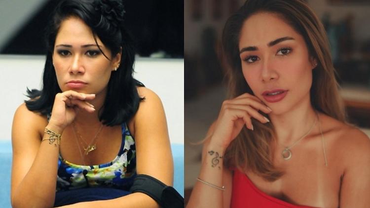 Antes e depois de Jakeline Leal, do BBB 12