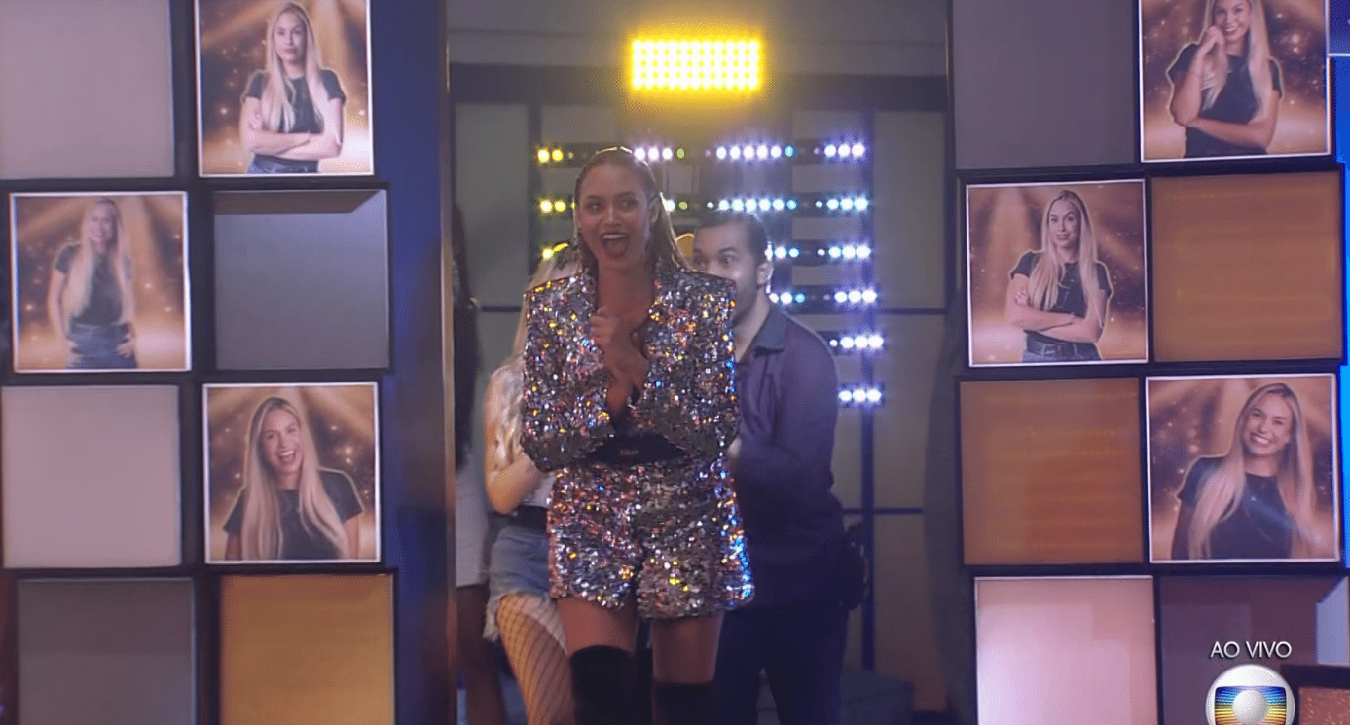 BBB 21: Sarah vibra ao ver a decoração de sua festa - Reprodução/Globoplay