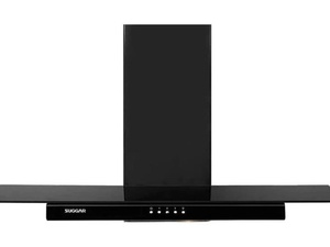 Depurador e exaustor de ar Vidrio preto  - Divulgação - Divulgação