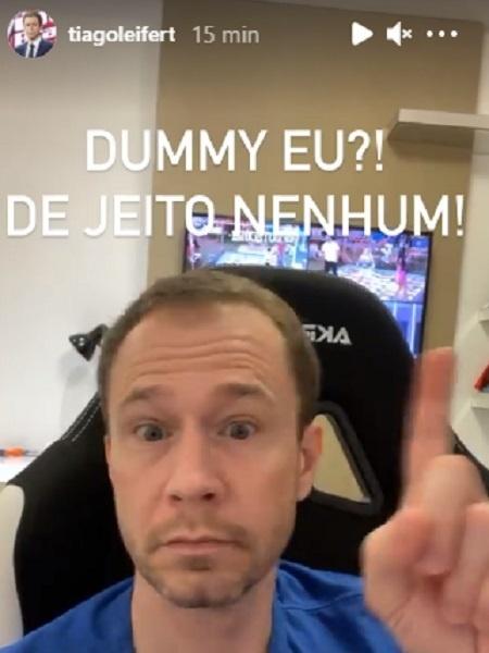 BBB 21: Tiago Leifert diz não ter entrado de dummy em festa do top 8 - Reprodução/Globoplay - Reprodução/Globoplay