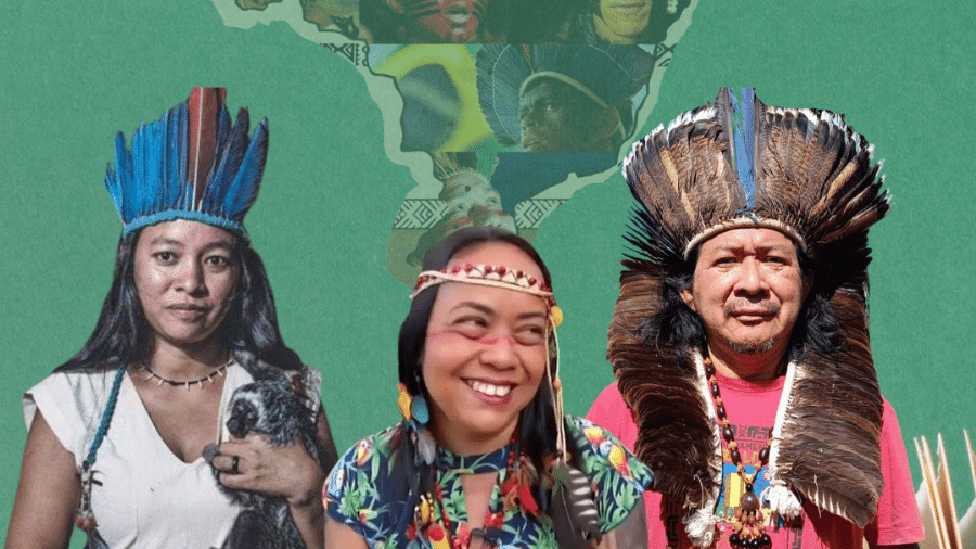 Literatura Indígena bilíngue e polilingue na sala de aula - Montagem: Julie Dorrico