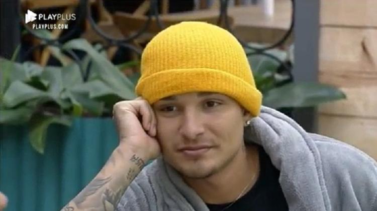 A Fazenda 2021: MC Gui teme vitória de Rico Melquiades na prova do fazendeiro - Reprodução/Playplus - Reprodução/Playplus