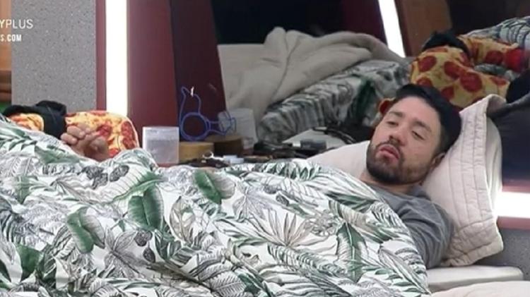 A Fazenda 2021: Rico após briga - Reprodução/Playplus - Reprodução/Playplus