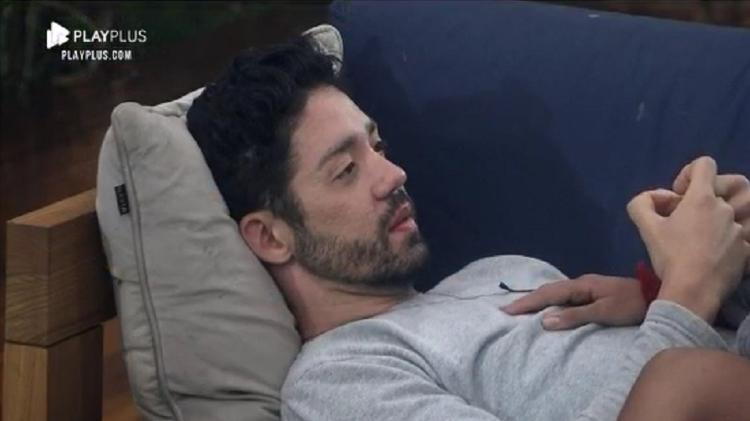 A Fazenda 2021: Rico teme eliminação na quinta roça - Reprodução/Playplus - Reprodução/Playplus