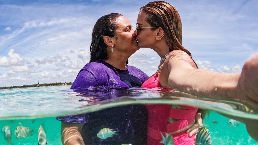 Luiza e Marcela Mc Gowan estão juntas desde janeiro de 2021 - Reprodução/Instagram
