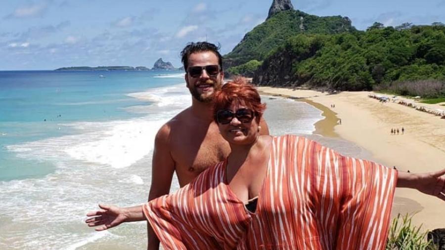 BBB 22: Gustavo e a mãe, Sandra Batista - Reprodução/Instagram