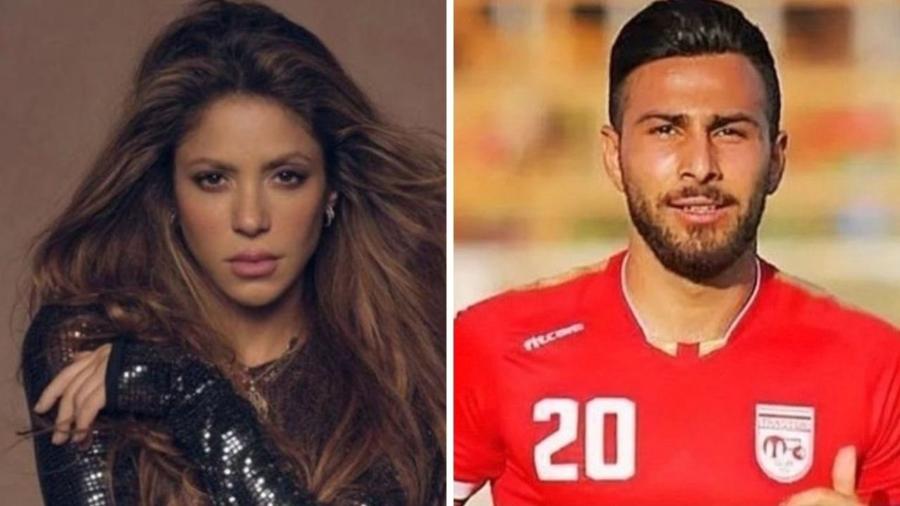 Shakira e Amir Nasr-Azadani - Reprodução
