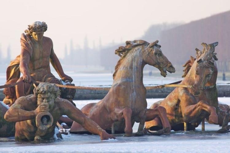 Detalhe da Fonte de Apolo em Versalhes - Getty Images - Getty Images