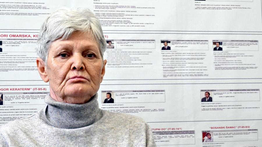 Bakira Hasecic, vítima de estupro durante a Guerra da Bósnia Bakira Hasecic, vítima de estupro durante a Guerra da Bósnia
