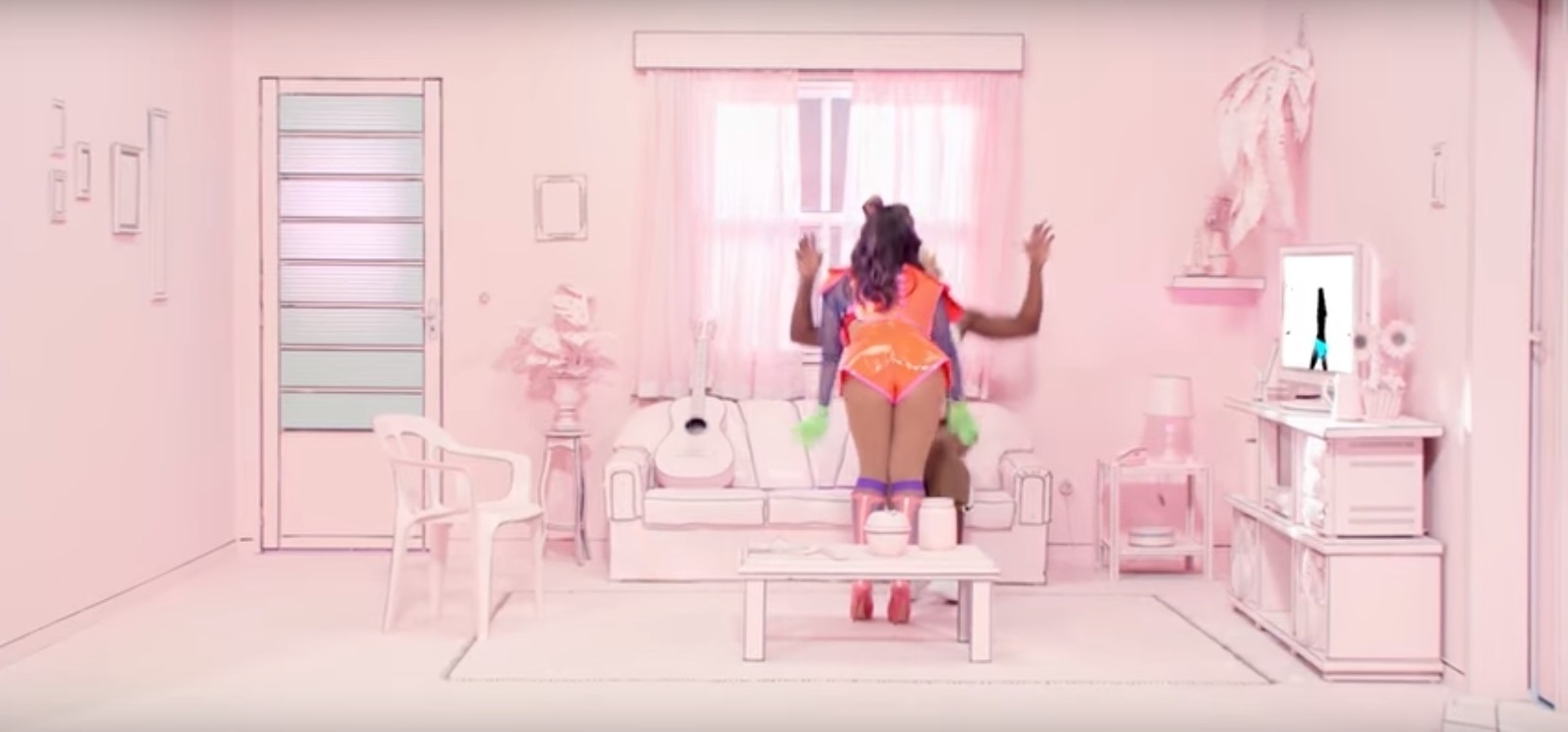 Isis Valverde faz participação especial no clipe "Essa Mina é Louca", de Anitta - Reprodução