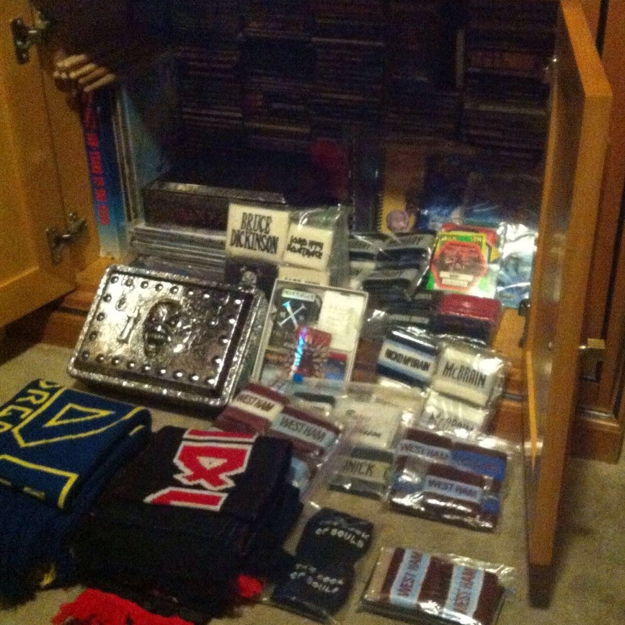 Fãs enviam fotos ao UOL mostrando a paixão pelo Iron Maiden - Arquivo Pessoal