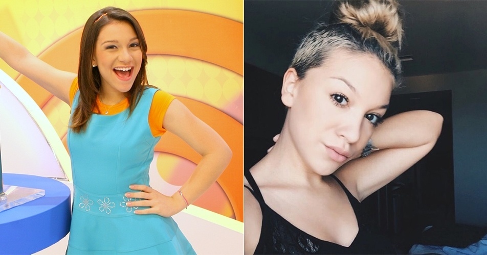 22.jun.2016 - Ex-apresentadora do "Bom Dia & Cia", Priscila Alcantara mostra foto de seu novo visual. Aos 20 anos, a cantora gospel aderiu ao estilo undercut - com as laterais do cabelo raspadas - Divulgação/SBT/Instagram/priscillaalcantara