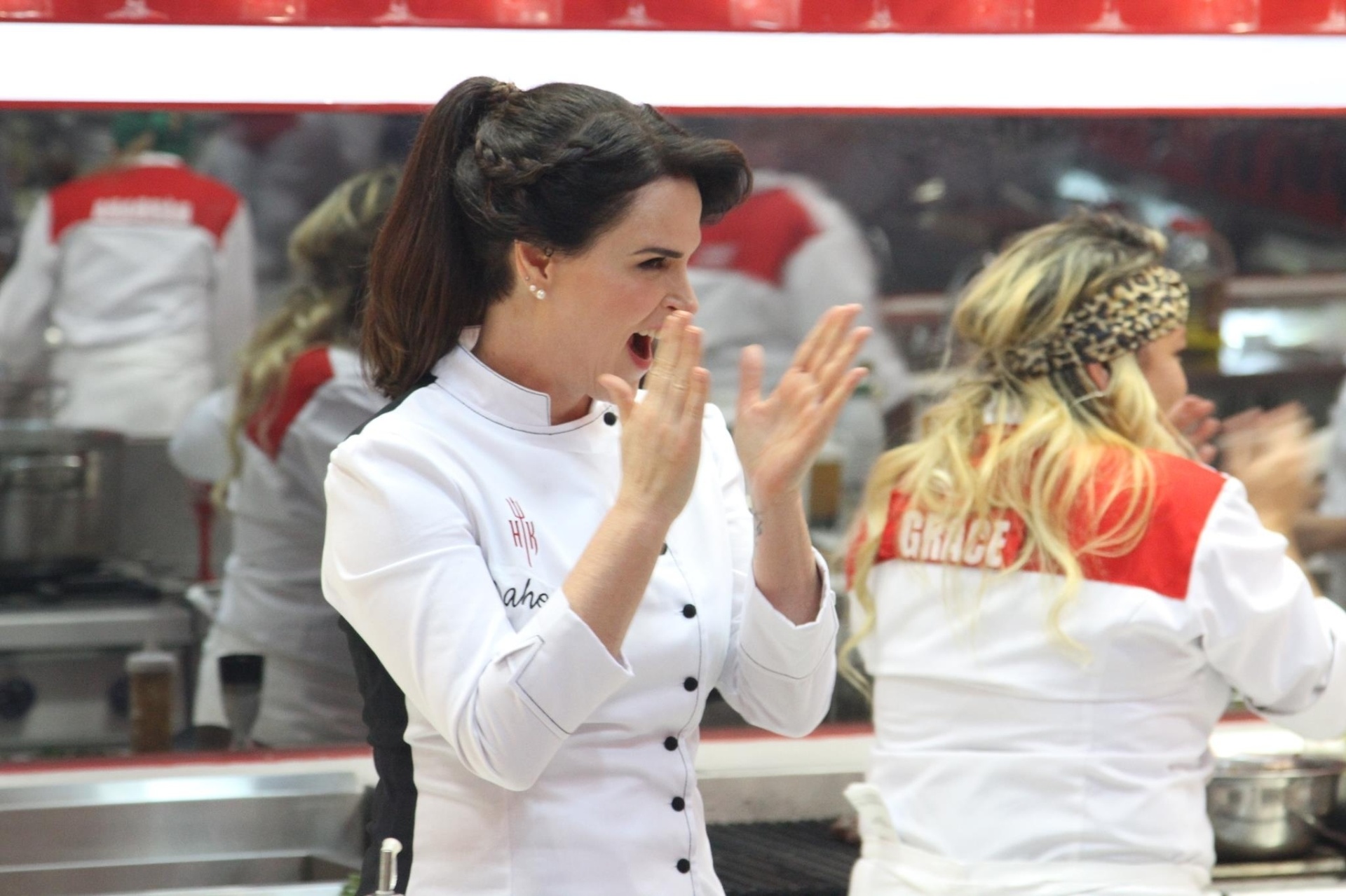 Danielle Dahoui assume o comando da versão brasileira do "Hell's Kitchen - Cozinha Sob Pressão" - Gabriel Gabe/SBT