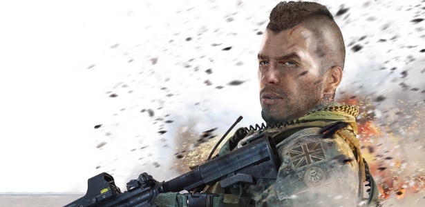 Soap foi um dos protagonistas da trilogia "Call of Duty: Modern Warfare" - Reprodução