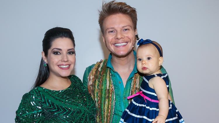 Thais Fersoza, Michel Teló e Melinda - Manuela Scarpa/Brazil News - Manuela Scarpa/Brazil News