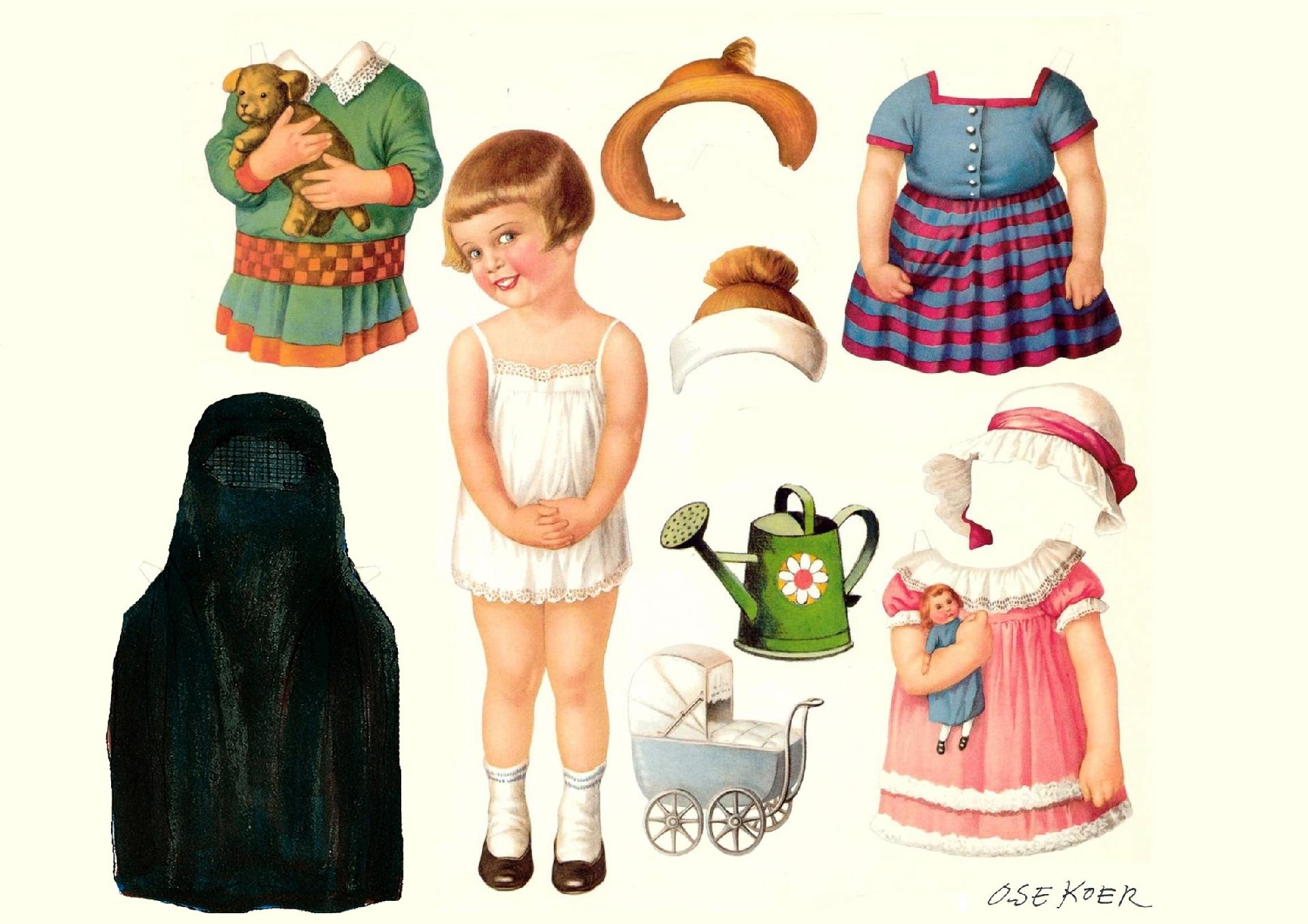 Arte feita pelo belga Luc Descheemaeker - Divulgação