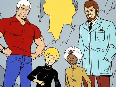 Cena de "Jonny Quest" - Reprodução