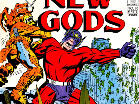 Capa de edição da HQ "Novos Deuses", criada pelo mestre Jack Kirby - Reprodução