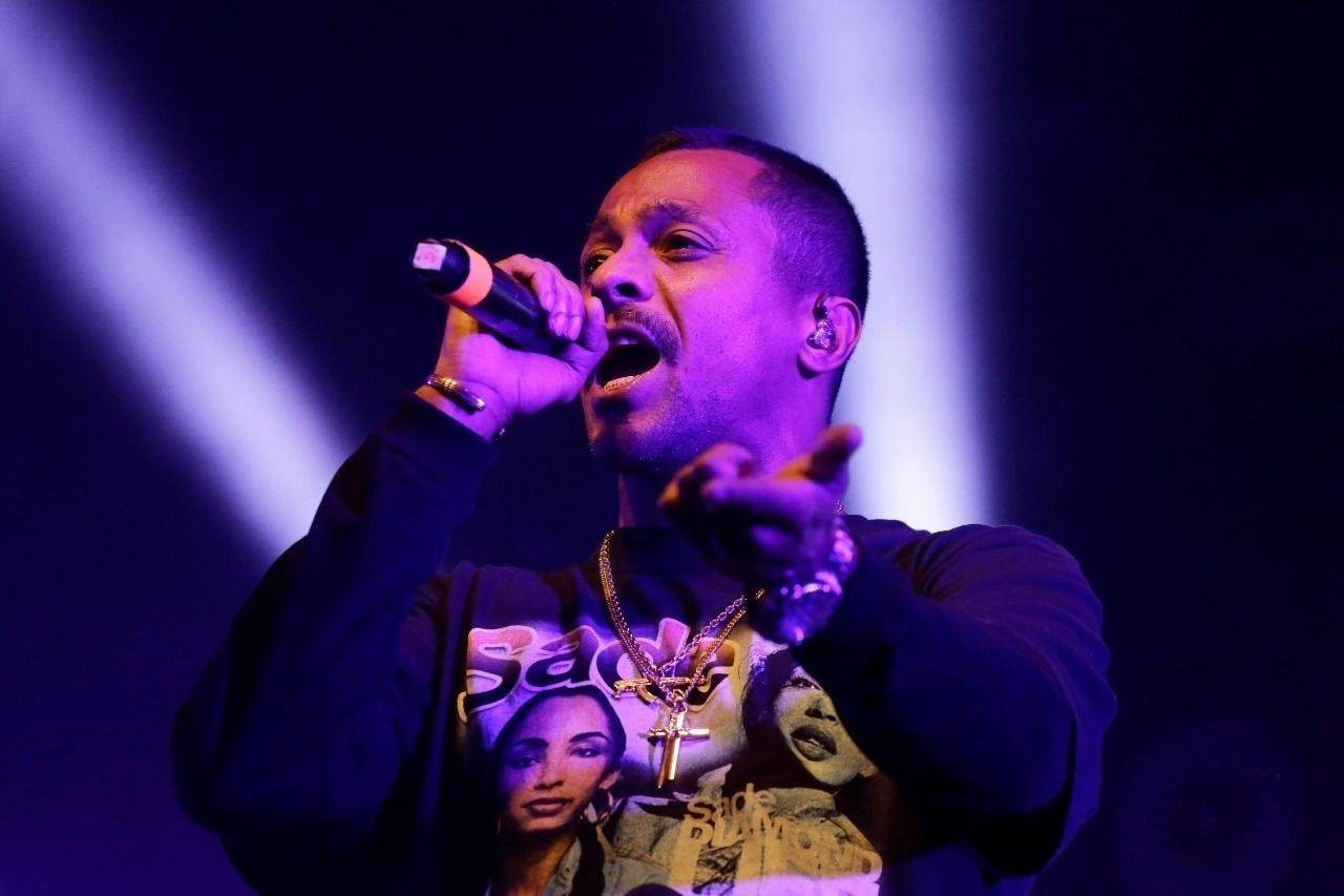 Black Alien se apresenta no palco São Bento, na noite de hoje - Nelson Antoine/UOL