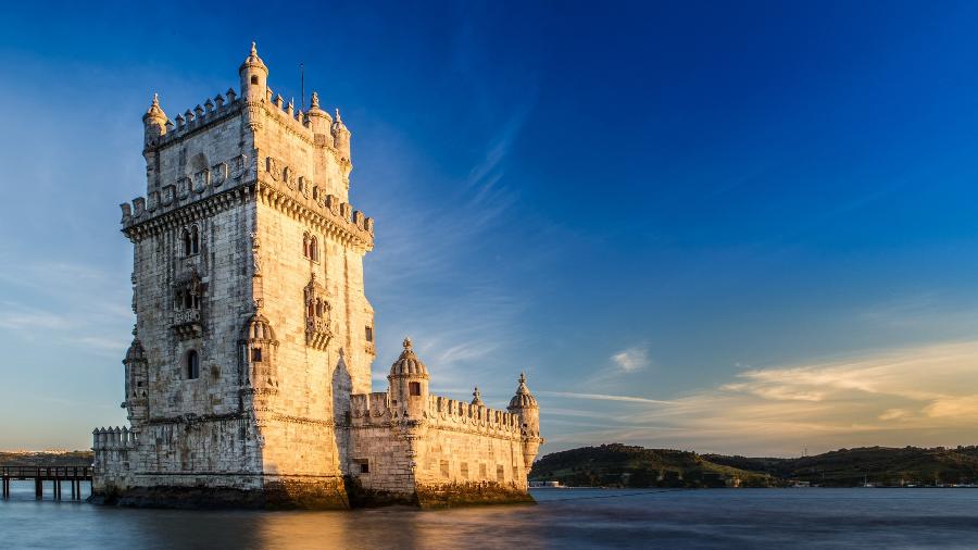 A Torre de Belém é um dos pontos mais famosos de Lisboa e será reaberto na segunda-feira (18) - Getty Images/iStockphoto