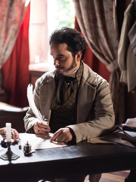 Léo Rosa em Escrava Mãe (2016), seu último trabalho na TV antes da descoberta do câncer - Edu Moraes/Divulgação/Record TV - Edu Moraes/Divulgação/Record TV