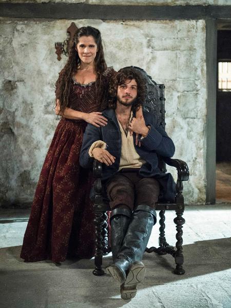 Ingrid Guimarães e Chay Suede - Globo/ Estevam Avellar  - Globo/ Estevam Avellar 