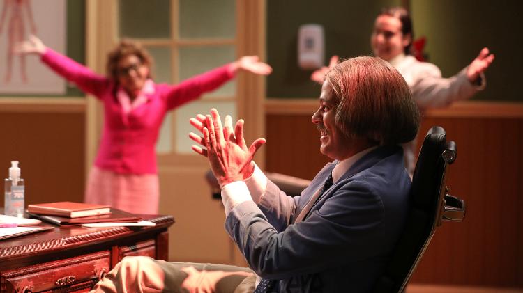 Bruno Mazzeo como professor Raimundo - João Cotta/Globo - João Cotta/Globo