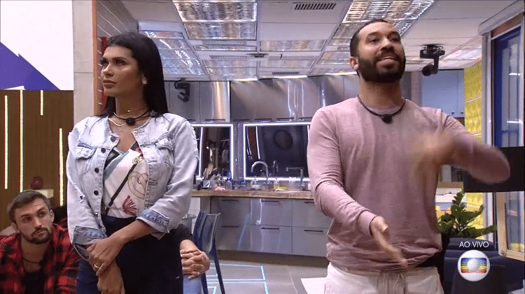 BBB 21: Pocah and Gil in the game of discord - Playback / TV Globo - Playback / TV Globo