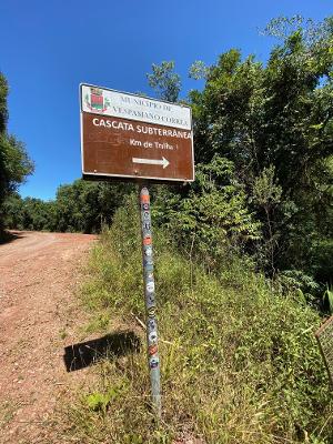 Garganta do Diabo, cachoeira subterrânea no interio do Rio Grande do Sul - Luciano Nagel