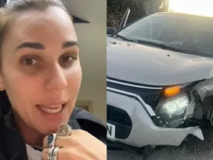 Ex-BBB Marien sofre acidente de carro com perda total na Espanha: 'Milagre'