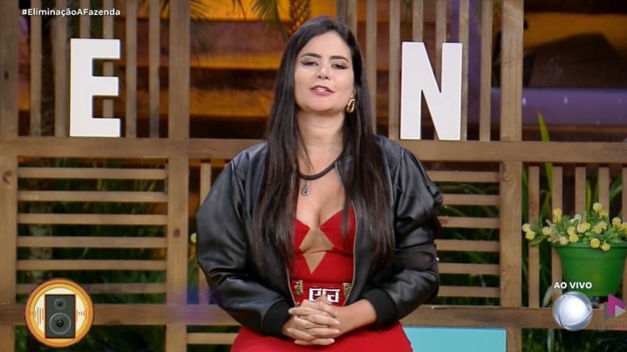 A Fazenda 16: Vanessa na noite da oitava roça